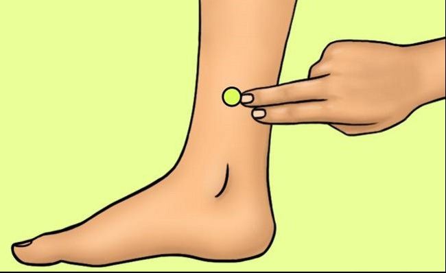 Ce se întâmplă dacă apeși acest punct de pe picior