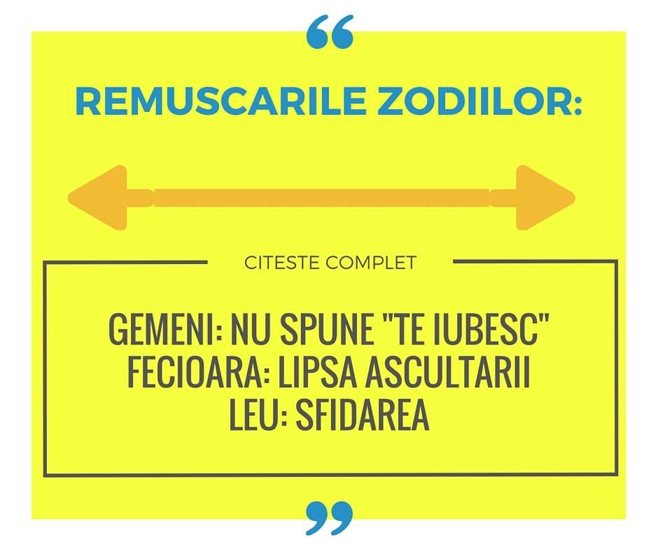 Cea mai mare REMUŞCARE a fiecărei zodii