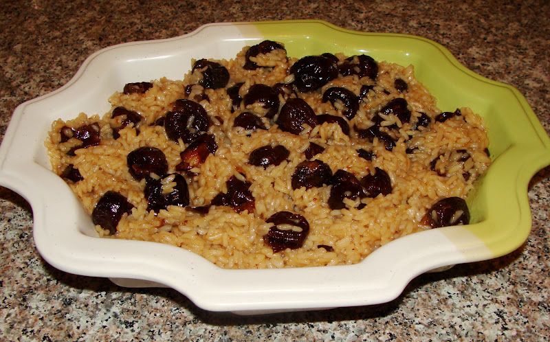 REŢETE DE POST. Mâncare de prune uscate cu orez. Este pur şi simplu delicioasă