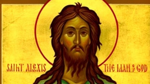 Creştinii îl prăznuiesc joi, 17 martie, pe Sfântul Cuvios Alexie, "omul lui Dumnezeu"