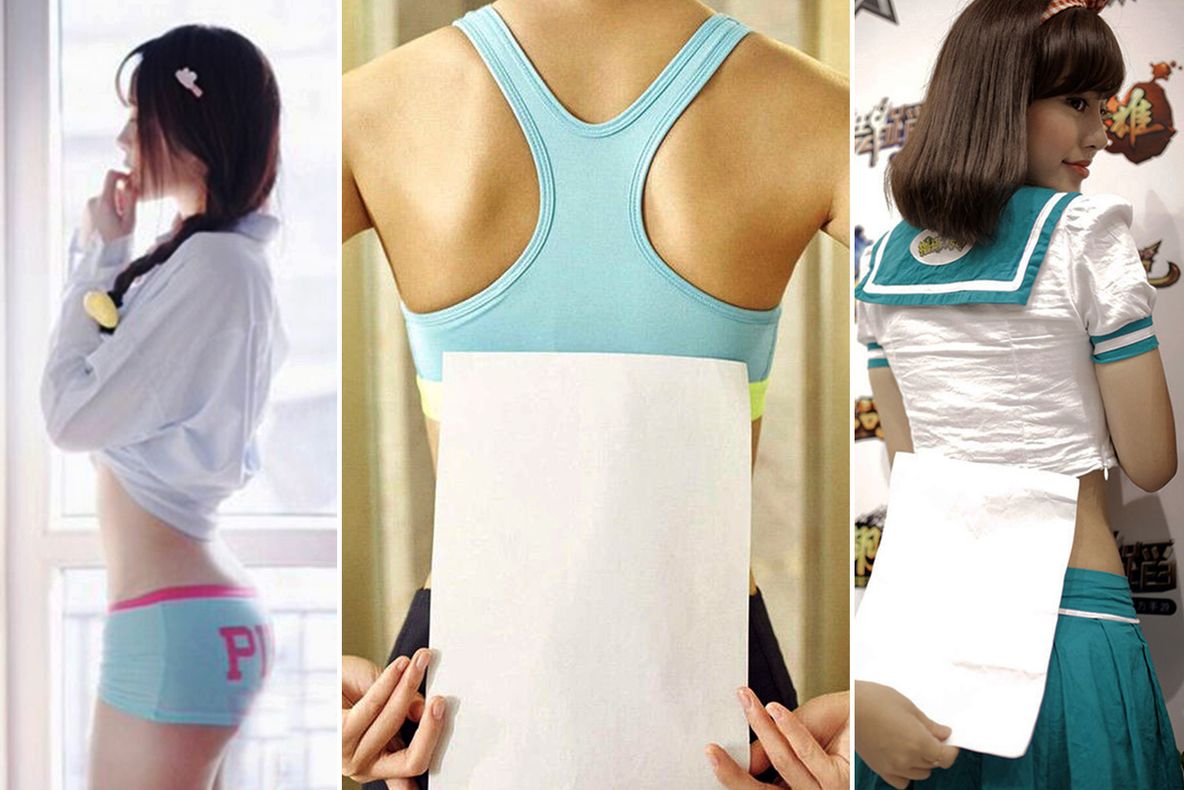 Cel mai periculos truc de slăbit. Își pun pe abdomen o foaie A4. Tot mai multe tinere fac asta