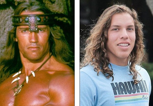 Copiii bărbaților celebri, replica lor fidelă. Asemănările dintre ei sunt izbitoare