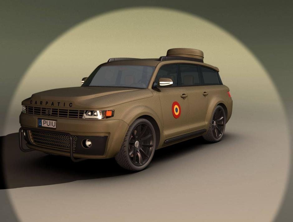 Imagini senzaţionale! Cum arată noul ARO. Cei de la Range Rover ar fi invidioşi. Cel mai tare SUV