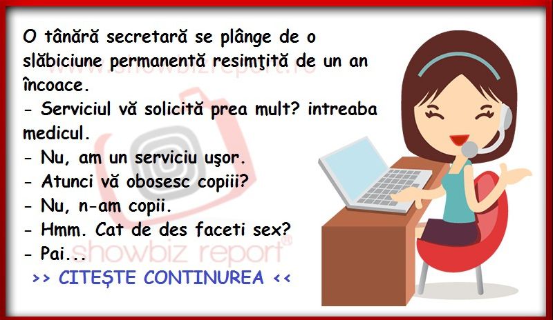 Bancul zilei: Secretara SEXY și amanții ei