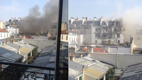 Explozie puternică la Paris: 17 persoane au fost rănite 