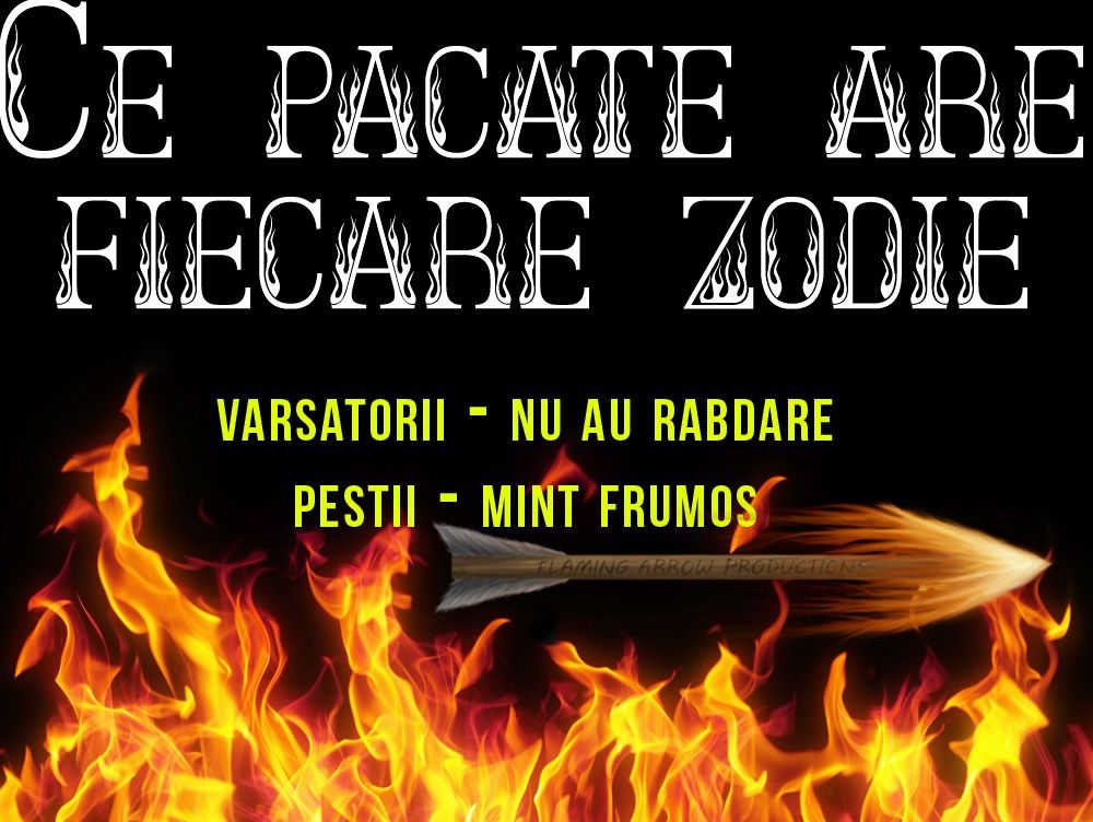 Ce păcate are fiecare zodie