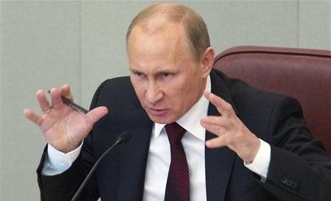 Vladimir Putin a stârnit hohote de râs.Fotografia ce o vrea ştearsă de pe net. Ruşii n-au publicat-o