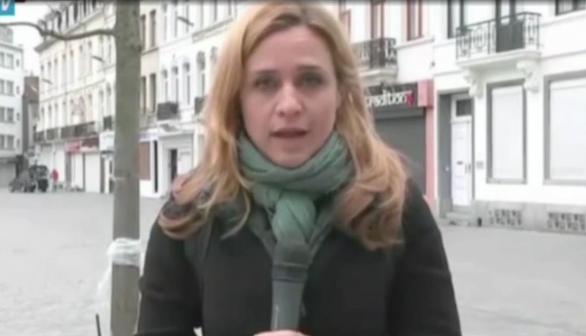 Un reporter şi cameramanul său, atacaţi în timpul unei transmisiuni în direct din Bruxelles