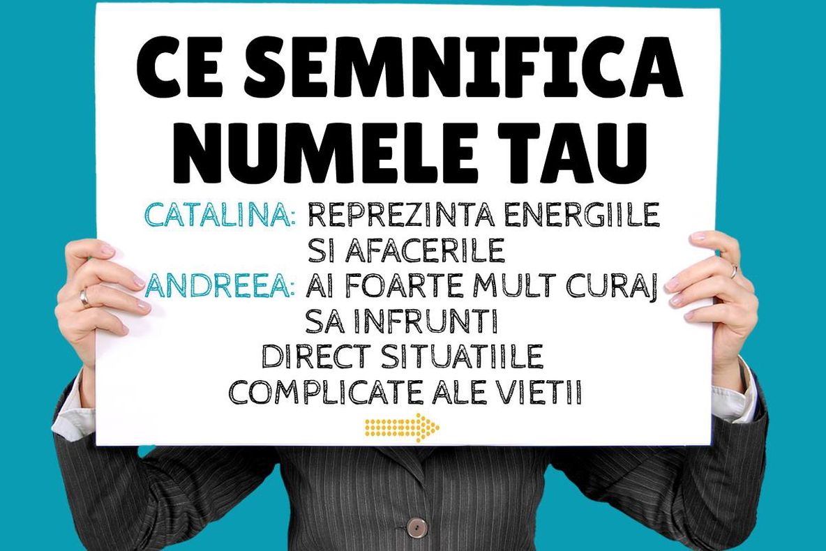 Iată semnificația celor mai comune nume și prenume