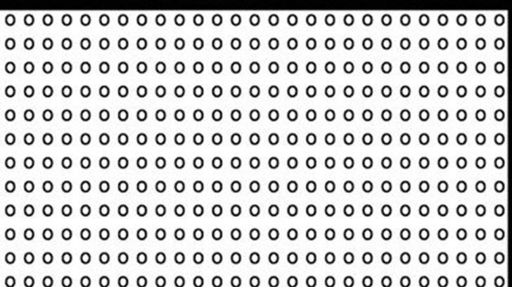 Testul care îţi spune cât de bine stai cu vederea. În câte secunde reuşeşti să îl faci?