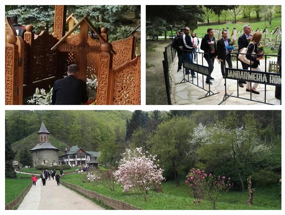 Valeriu Zgonea s-a rugat la mormântul lui Arsenie Boca. Ce mesaj transmite 