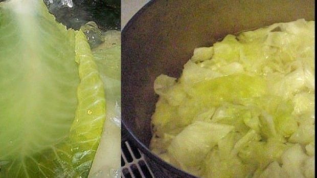 A fiert varză şi cu zeama s-a dat pe faţă. A observat ceva diferit 