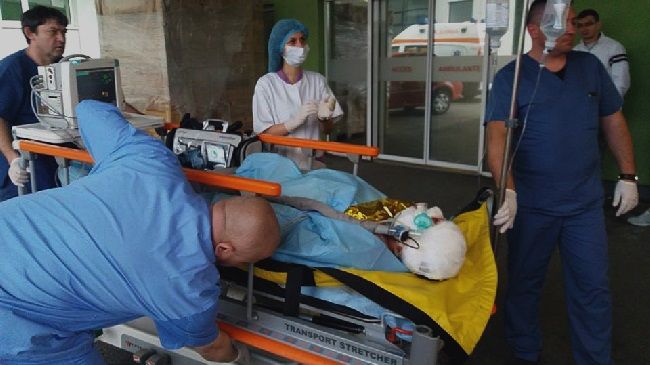 Caz ȘOC la Timișoara. Televizorul a explodat, 4 oameni arși. Polițiștii au aflat motivul: HALUCINANT