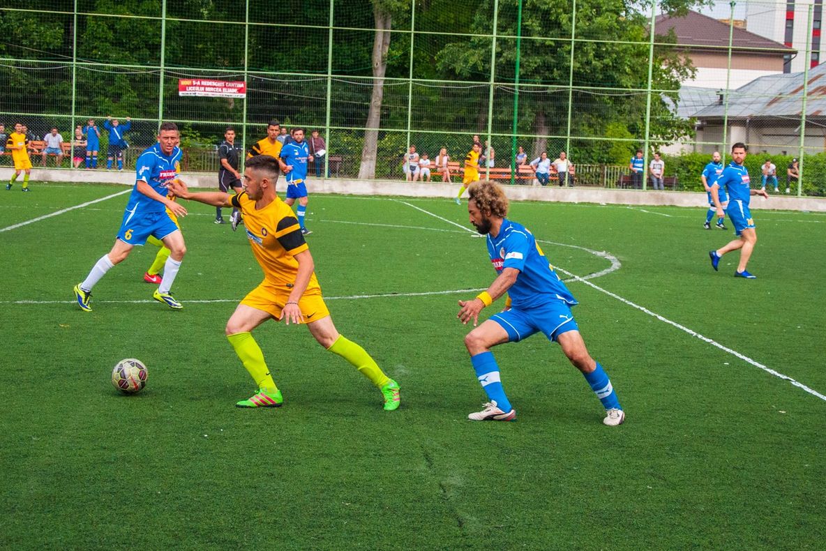 Naționala Artiștilor Fotbaliști, umilită în ultimul meci amical înainte de plecarea la Moscova