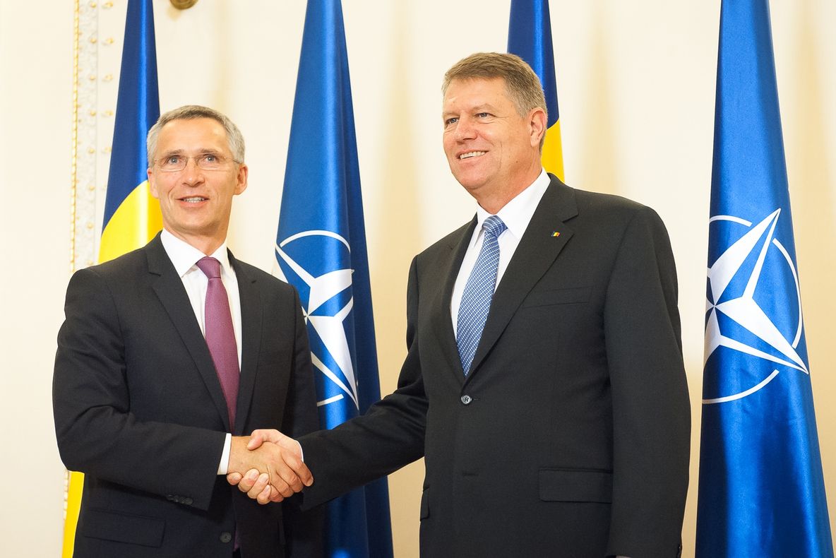 Întâlnire Iohannis-Stoltenberg. Președintele României: Scutul de la Deveselu are rol strict defensiv