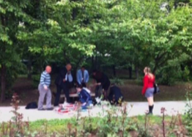 FOTO. Moment şocant la Cotroceni! Un general a leşinat. Cine i-a acordat primul ajutor?