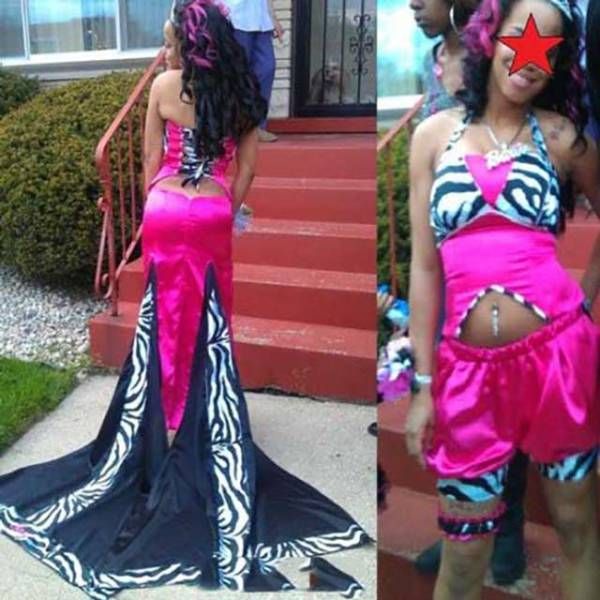 Rochiile care au bulversat lumea la balul de absolvire. Cum au ieșit așa din casă?