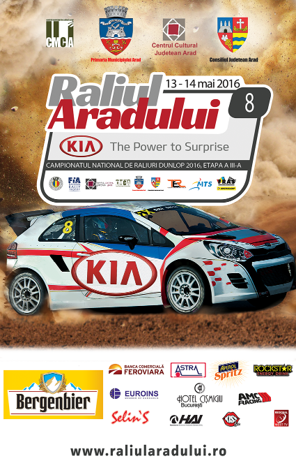 Pregătirile pentru Raliul Aradului KIA au intrat în linie dreaptă