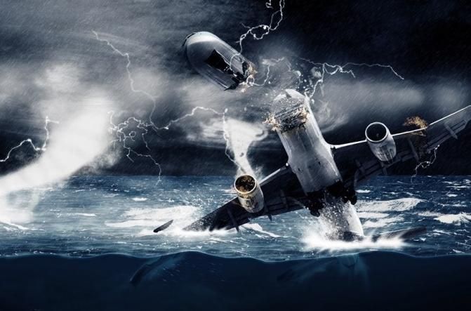 UIMITOR! Ce imagine a surprins un avion în Triunghiul Bermudelor. Ce se vede sub apă