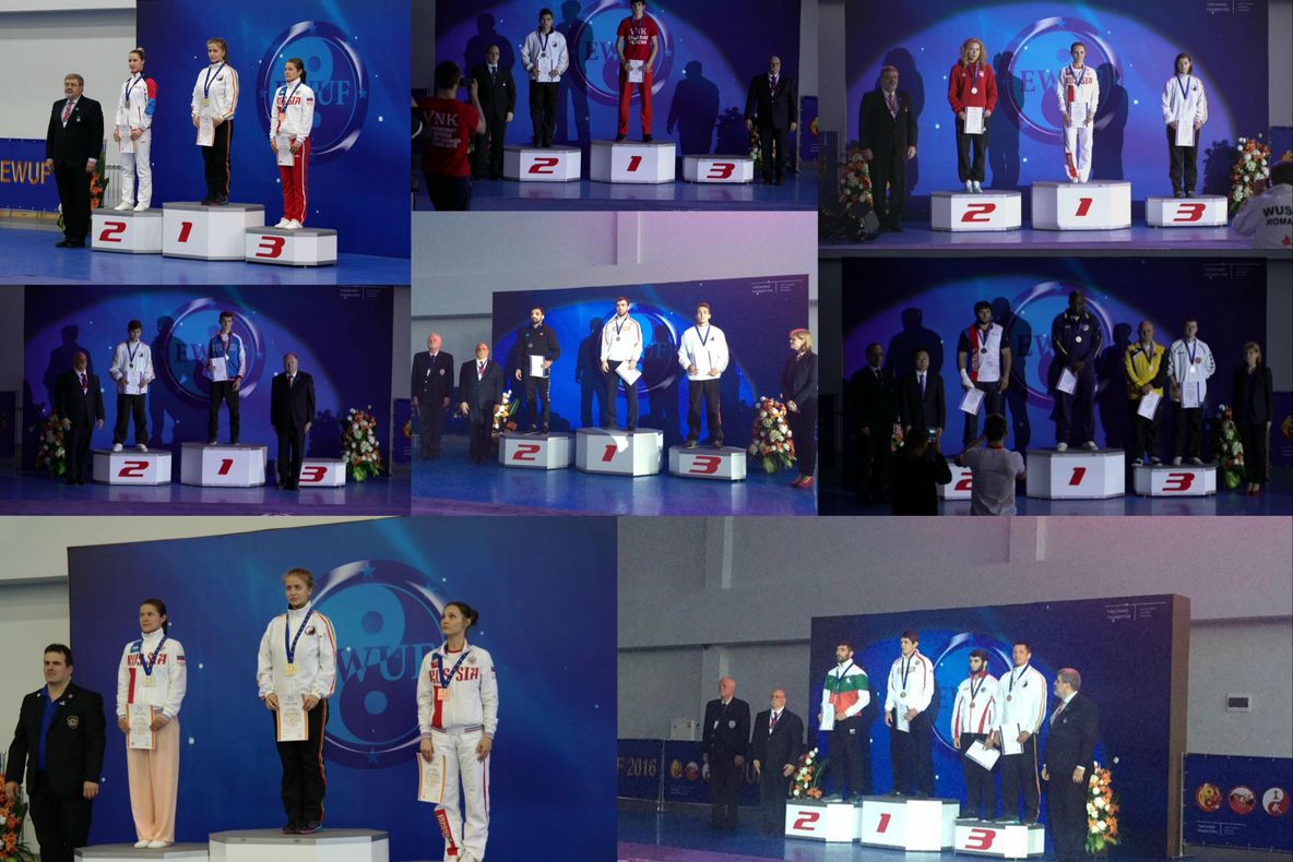 România a cucerit 10 medalii la Campionatele Europene de Wushu de la Moscova 