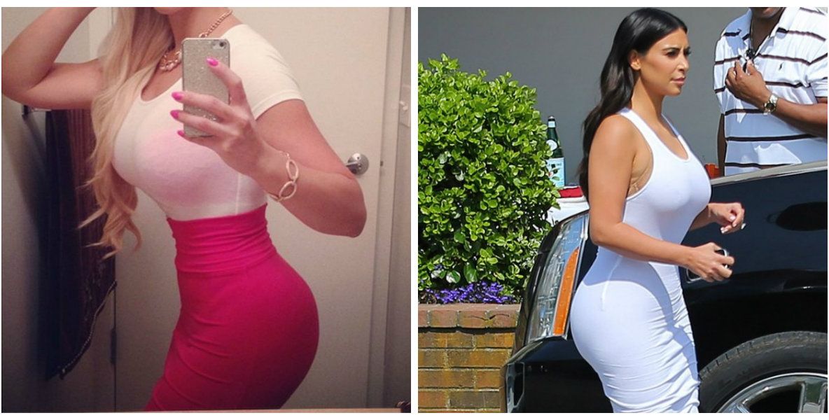 O româncă a detronat-o pe Kim Kardashian. Are posteriorul mai mare decât al vedetei americane