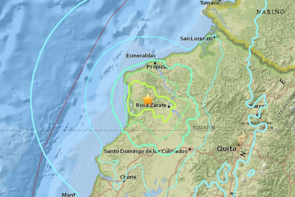 Cutremur puternic în Ecuador