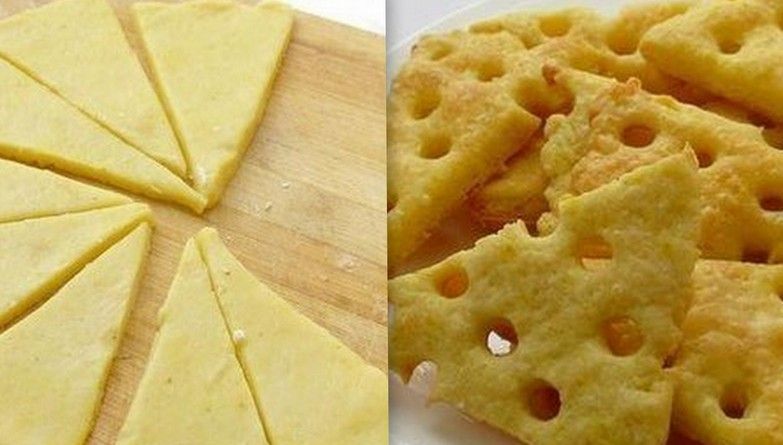 Prepară biscuiți din cașcaval, perfecți pentru o seară cu bere!