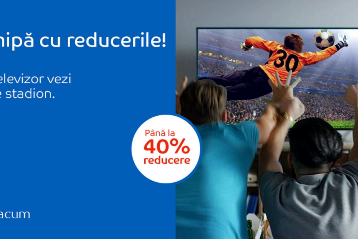 eMAG – Reduceri mari la televizoare chiar inainte de Euro 2016