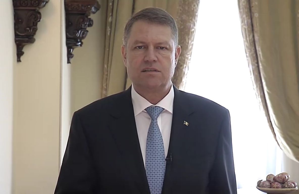 Mesajul preşedintelui Iohannis, de Paşte: "Este un moment care ne defineşte ca oameni"