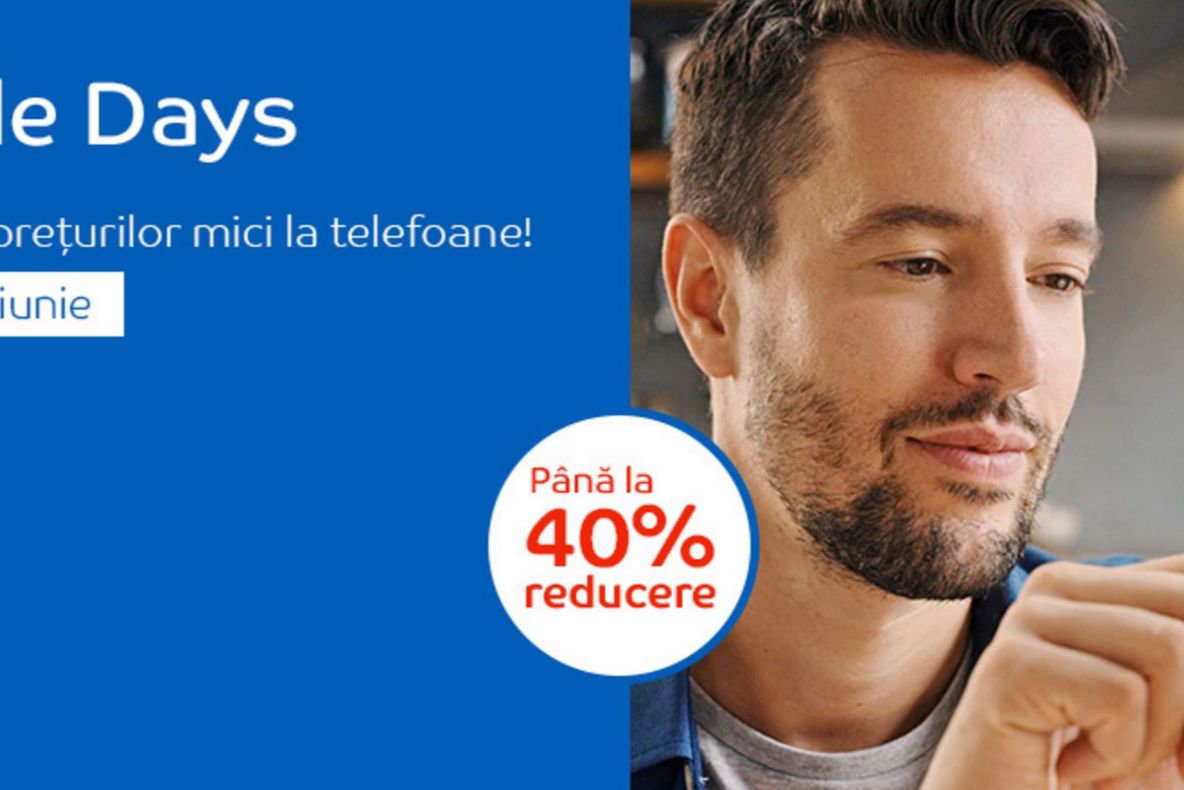 Mobile Days la eMAG – 40% discount - A inceput maratonul preturilor foarte mici la telefoane