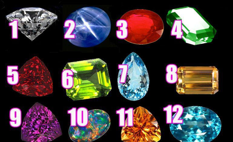 TEST ONLINE. Alege piatra prețioasă pe care ai purta-o și vezi cum te definește!