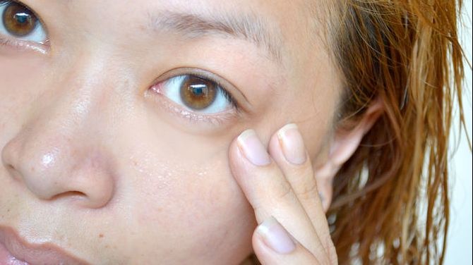 S-a uns cu ulei în jurul ochilor. Ce s-a întâmplat 5 minute mai târziu? De necrezut