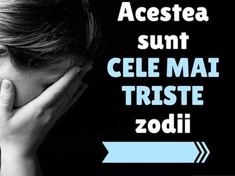 Top 3 cele mai depresive zodii