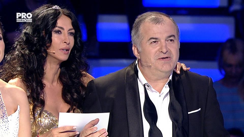 Finala Românii au talent. Florin Călinescu, glumă cu înţepătură pentru Mihaela Rădulescu, în direct