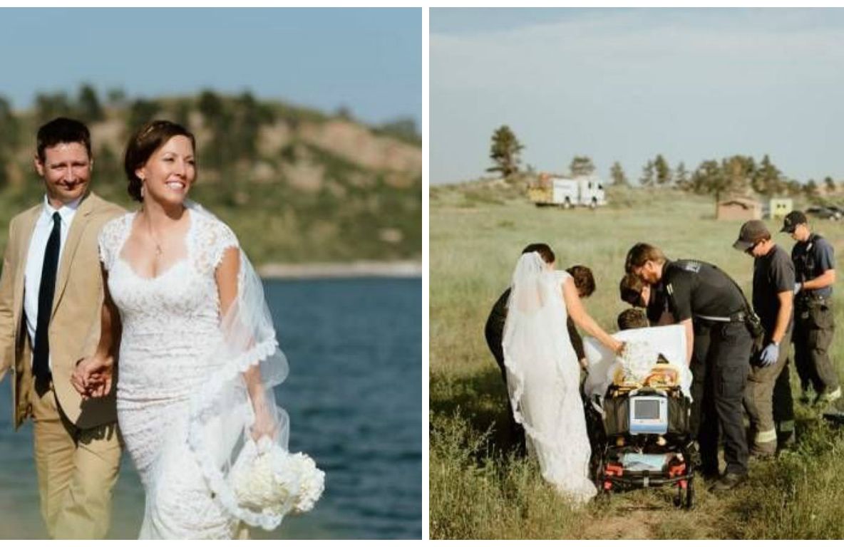 Ședința foto dinaintea nunții s-a sfârșit în mod șocant. Ziua pe care nu o vor uita niciodată