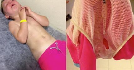 A intrat în apă, apoi a scos un ţipăt ÎNFIORĂTOR! Mama aproape a leşinat când a văzut ce era acolo