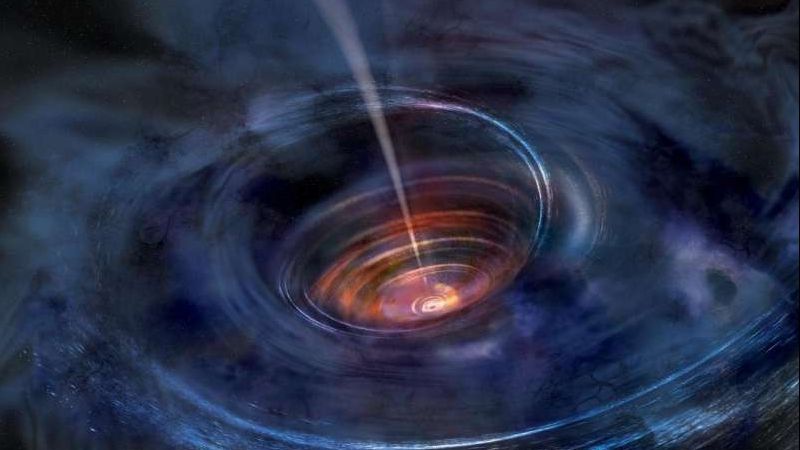 O gaură neagră adormită s-a trezit brusc ca să devoreze un "vizitator"