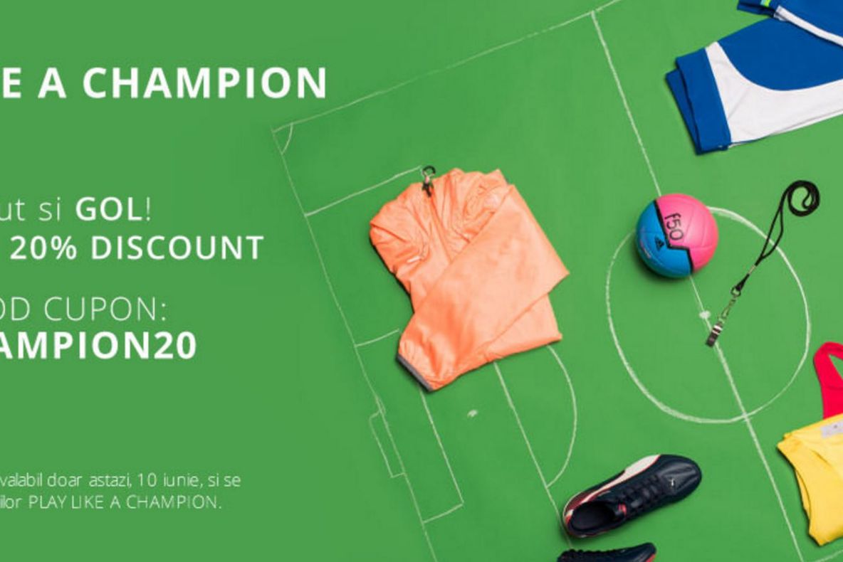 Fashion Days – Pregateste-te de meciul Romaniei – Cumpara echipament sportiv la reducere