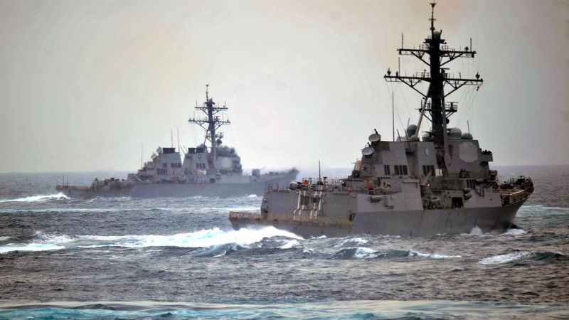 Un distrugător american intră în Marea Neagră