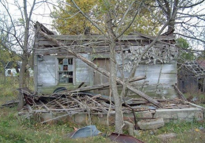 A cumpărat o cabană dărăpănată. I-au luat banii şi au râs că e fraier. Ce a făcut din ea. INCREDIBIL