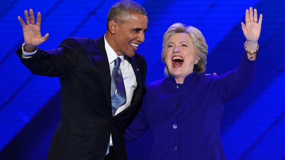 Obama și Biden, discursuri electrizante pentru susținerea lui Hillary Clinton