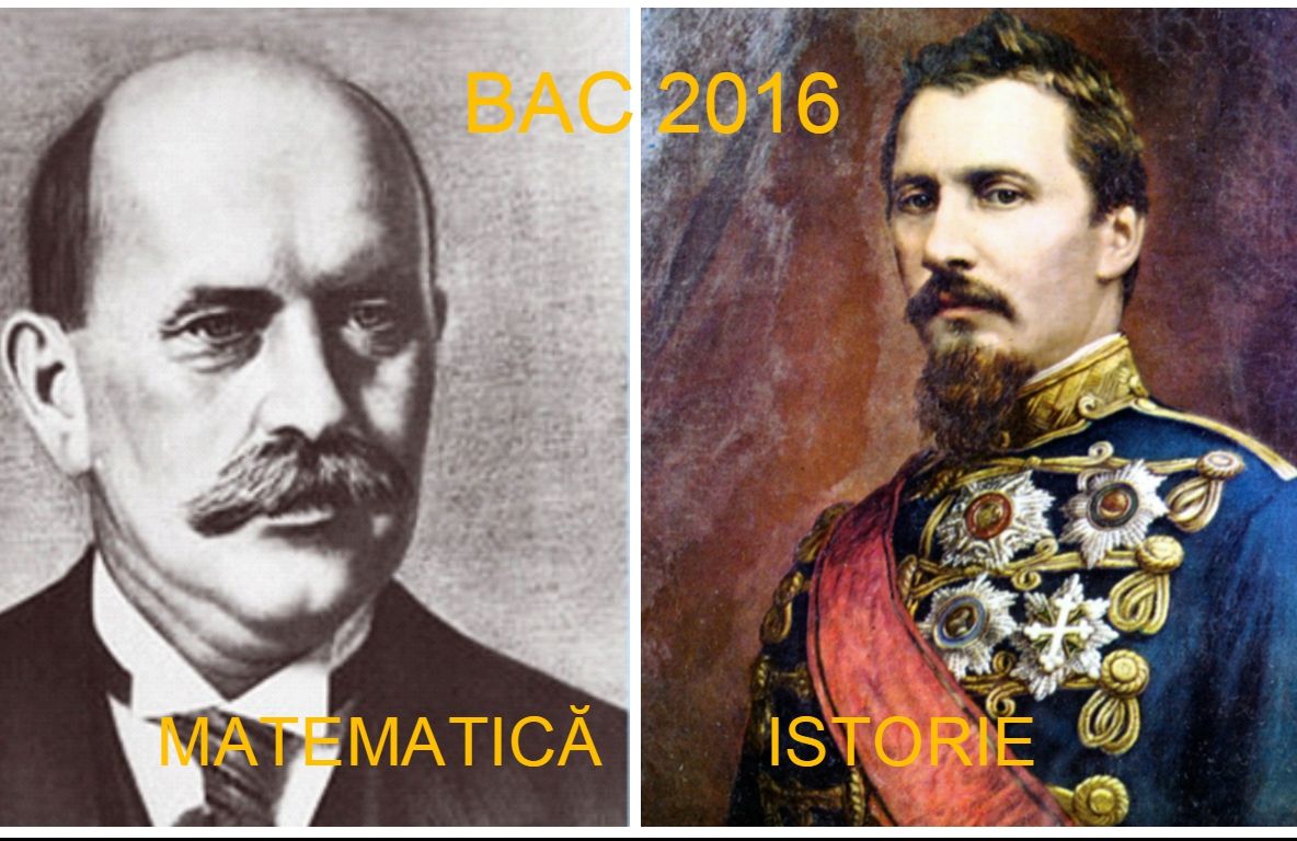 Barem BAC 2016 matematică plus istorie. Baremul e public! Subiecte: funcții și România după război 