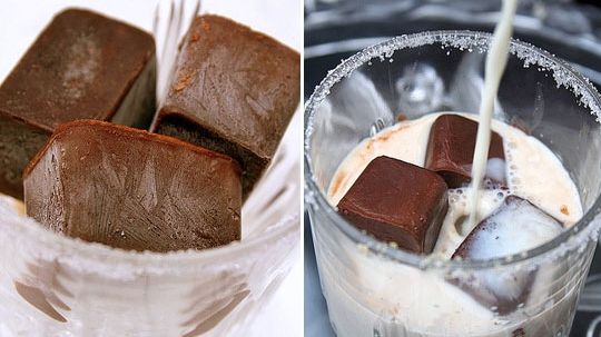 Reţeta răcoroasă de vară: Cuburi de cafea pentru lapte