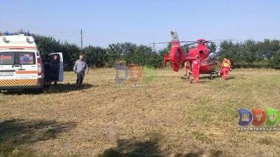 Coşmarul înfiorător al unei familii. În ciuda intervenţiei elicopterului SMURD, a încetat din viaţă