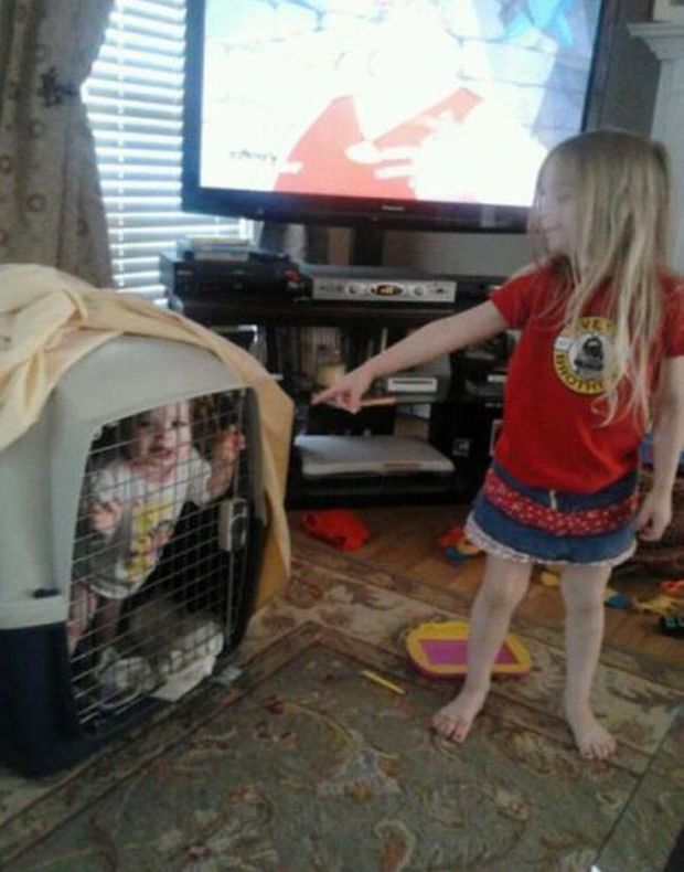   Şi-au lăsat copiii singuri acasă. Ce a urmat este de neimaginat. Vei muri de râs