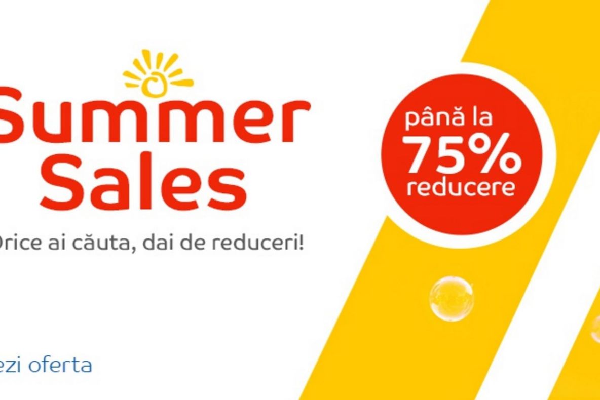 eMAG Summer Sales – S-a dat startul in cea mai importanta promotie a verii