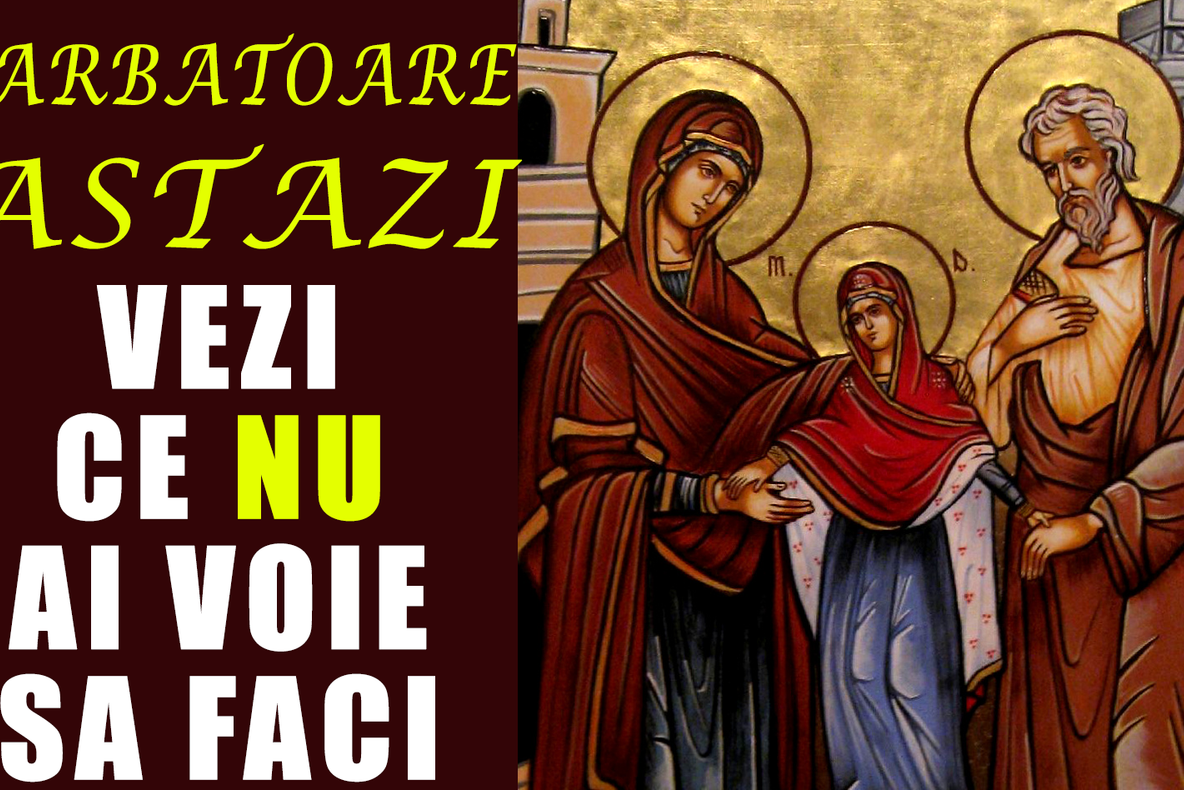 Zi importanta pentru crestini! Pe 25 iulie se sarbatoreste Adormirea Sfintei Ana