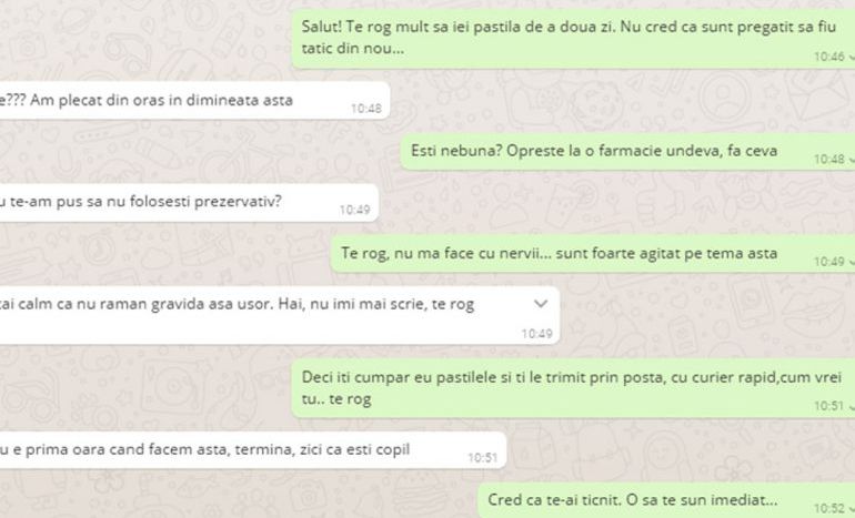 Mesajul primit de amant de la soție după o partidă de sex neprotejat