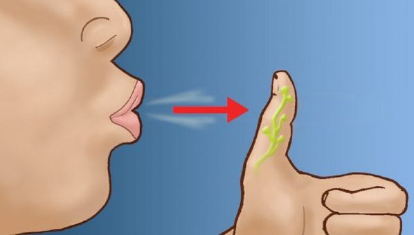 Ce se întâmplă dacă sufli ușor spre degetul mare. Efectul, peste așteptări