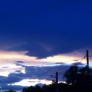 Imagini uluitoare: ce a surprins un bărbat pe cer un bărbat din Gorj 